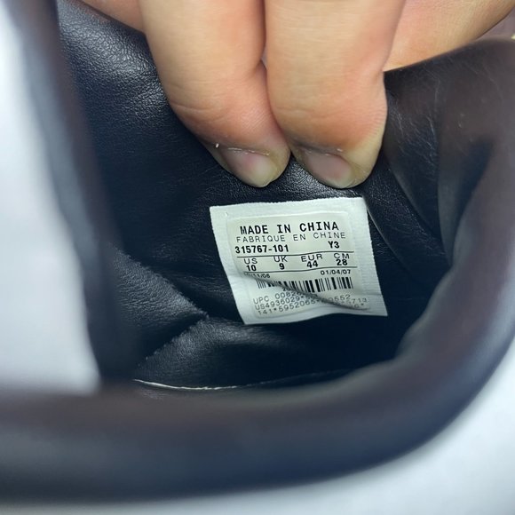 Size 10 - Jordan 3 (III) Retro White 'Flip' Men's - 315767-101 (2007) - Picture 7 of 7